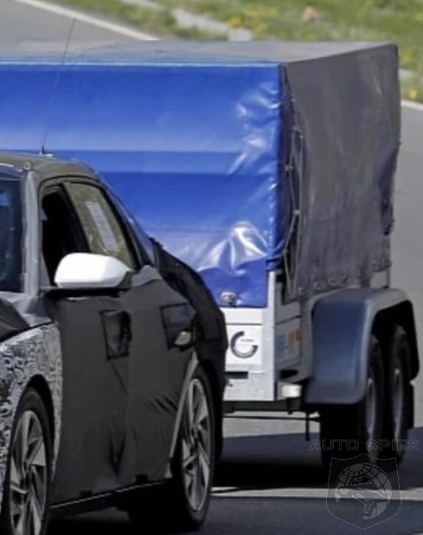 2027 Hyundai Elantra Spotted Towing A Trailer